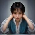 苏墨言，卿本佳人内容编辑，古典诗词鉴赏专栏作者，温婉知性的女性形象